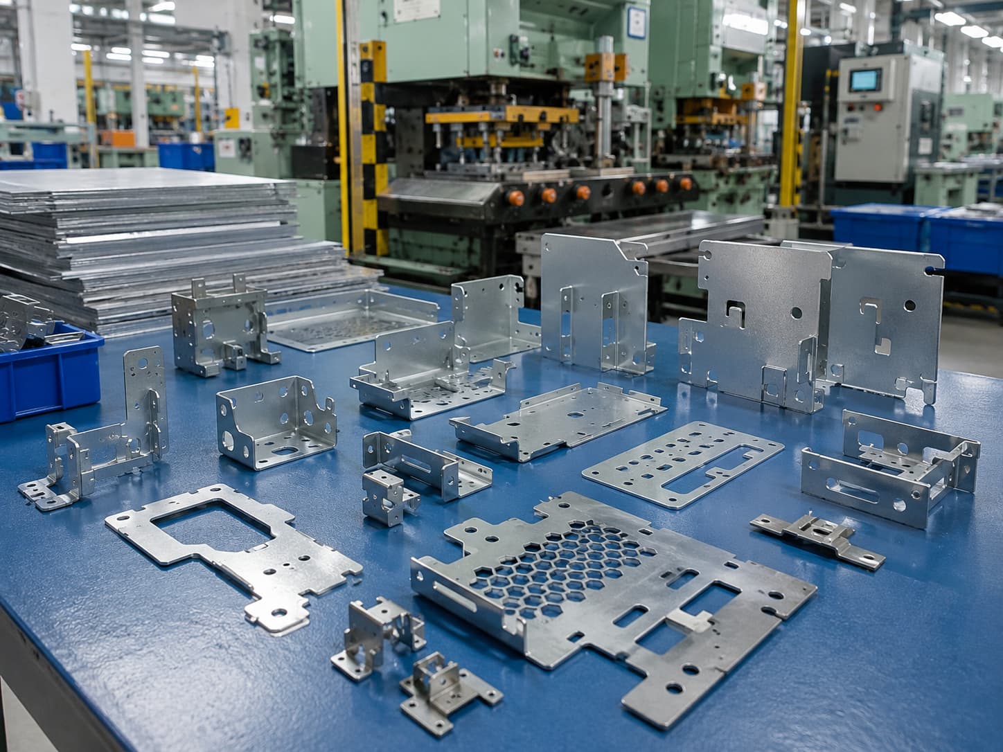 precision stamped metal components