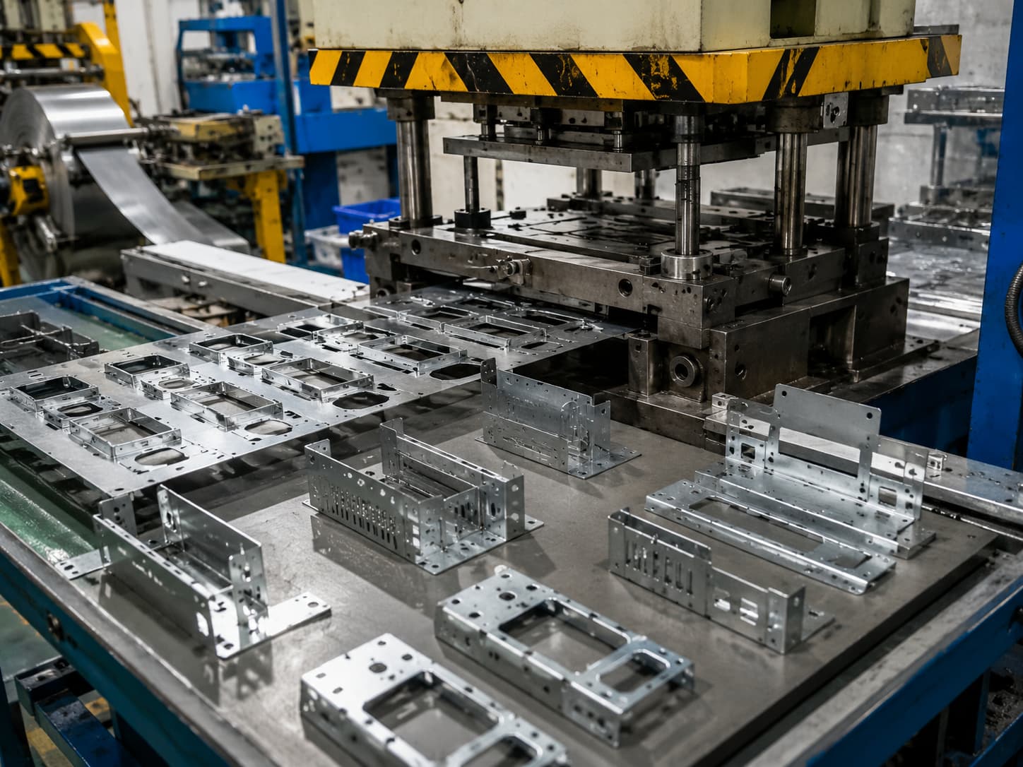 metal stamping production