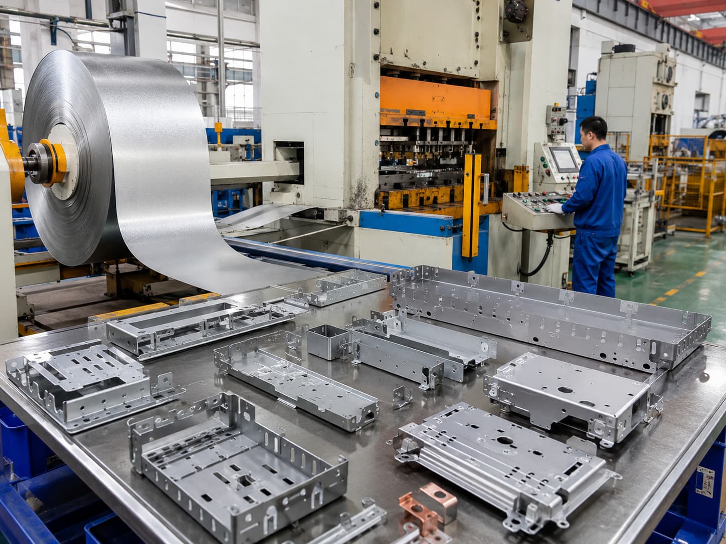 precision stamped metal components