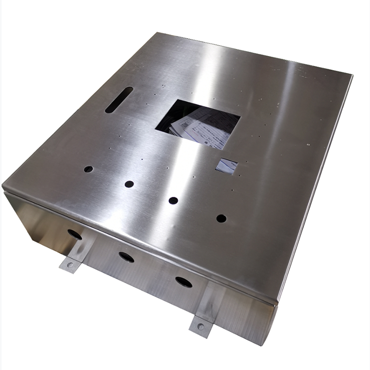 Stainless Steel Electrical Enclosure Front View