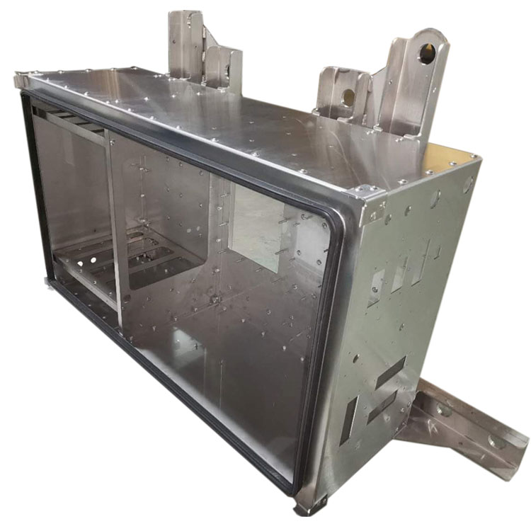 Custom Fabricated Enclosure with Transparent Cover