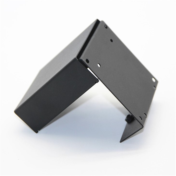 Bent Aluminum Sheet Sample 2