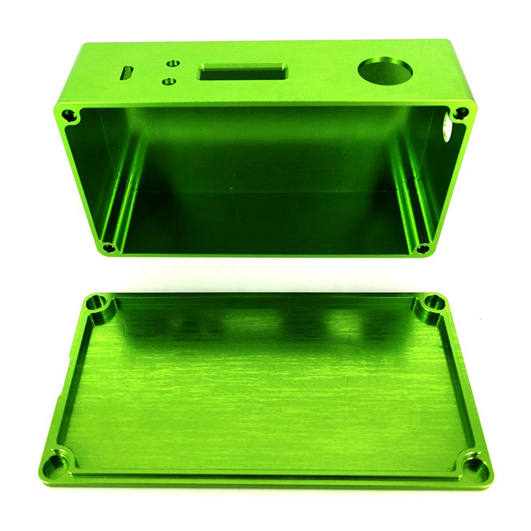 Anodized Aluminum Shell Side View