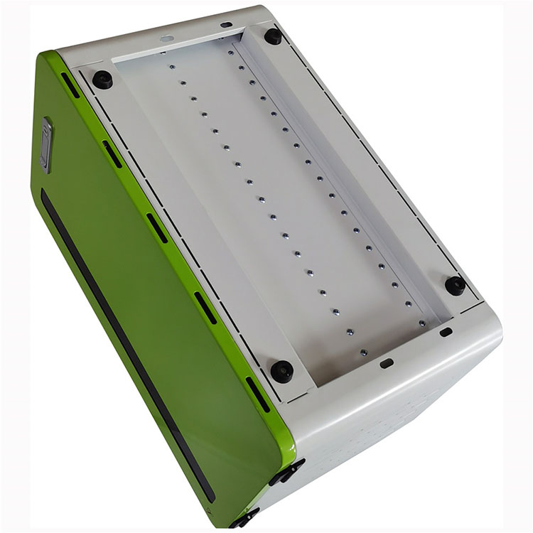 OEM Powder-Coated Electrical Box - Side View