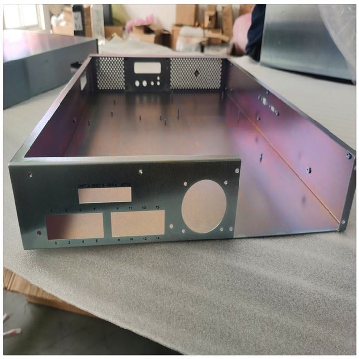 Precision bent and assembled galvanized sheet metal frame
