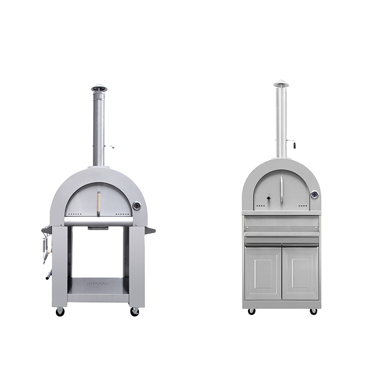Pizza Oven with Mobility Wheels