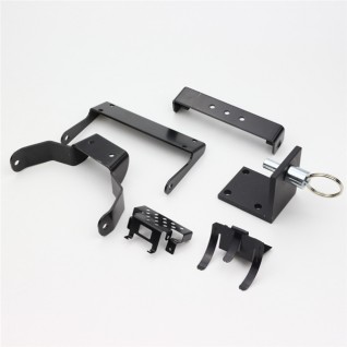U-shaped bracket, powder coated