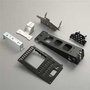 Bracket with slotted holes