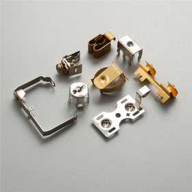 Custom Copper Brass Stainless Steel Aluminium Type Ring Tubular Tube Crimp Lug Electrical Cable Connector Terminal