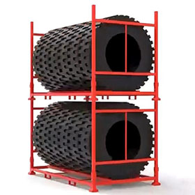 Customized Commercial Folding Heavy Duty Metal Truck Tire Storage Racking System
