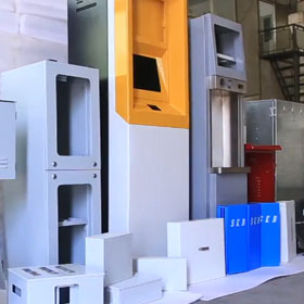 Customized sheet metal enclosure / case / box / chassis / Cabinet / housing / shell fabrication