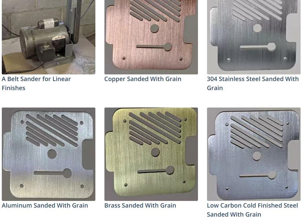 Linear Grain Finish