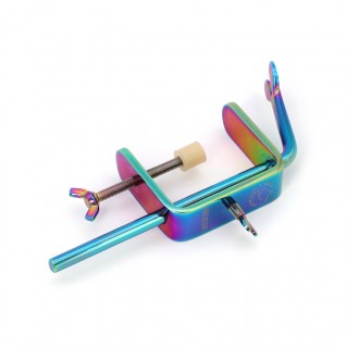 Powder-coated steel part