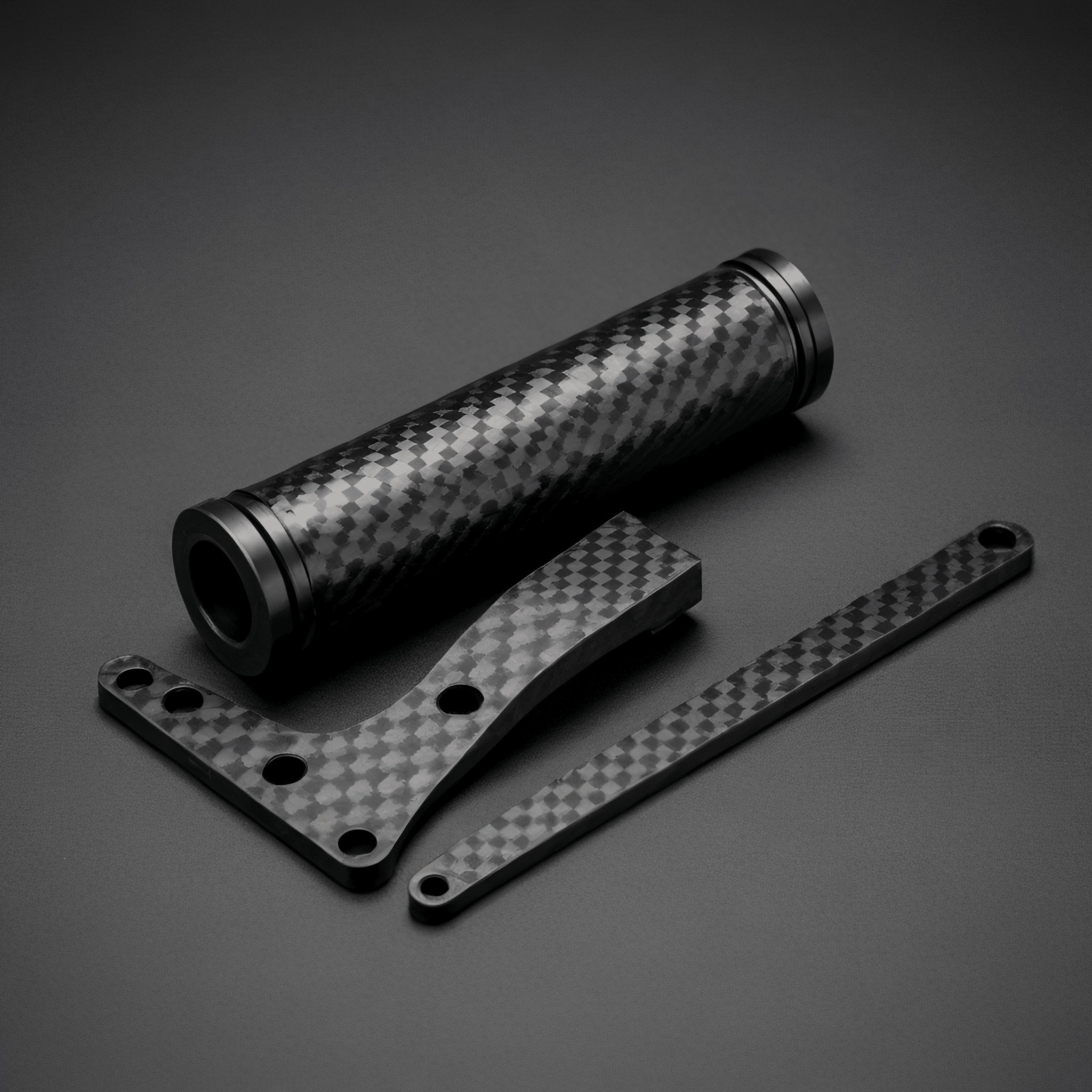 Flat sheet carbon fiber panel