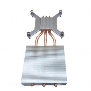 Round fin structure for cylindrical housings