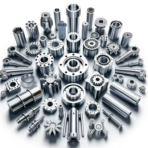 Precision-turned stainless steel parts