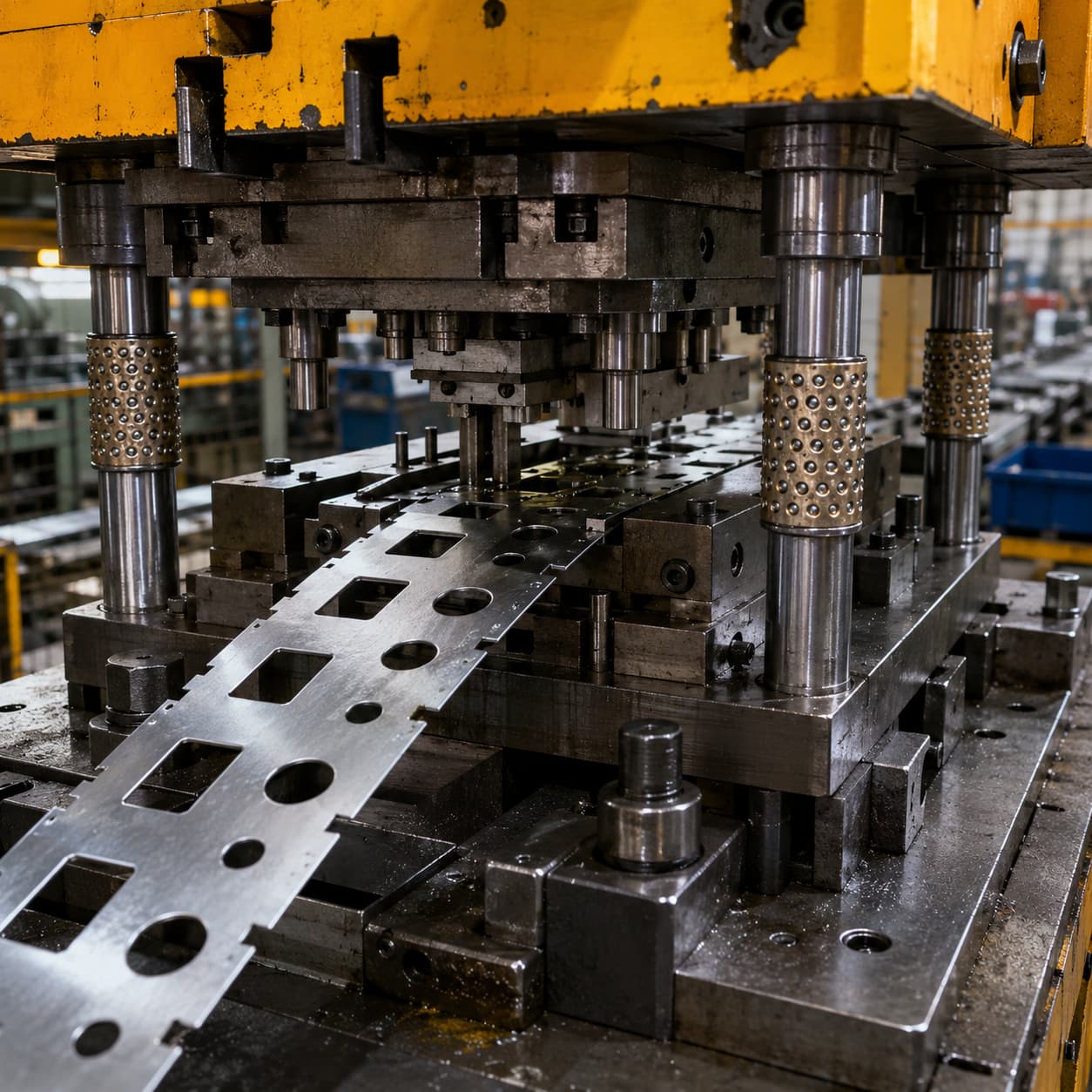 high speed metal stamping line