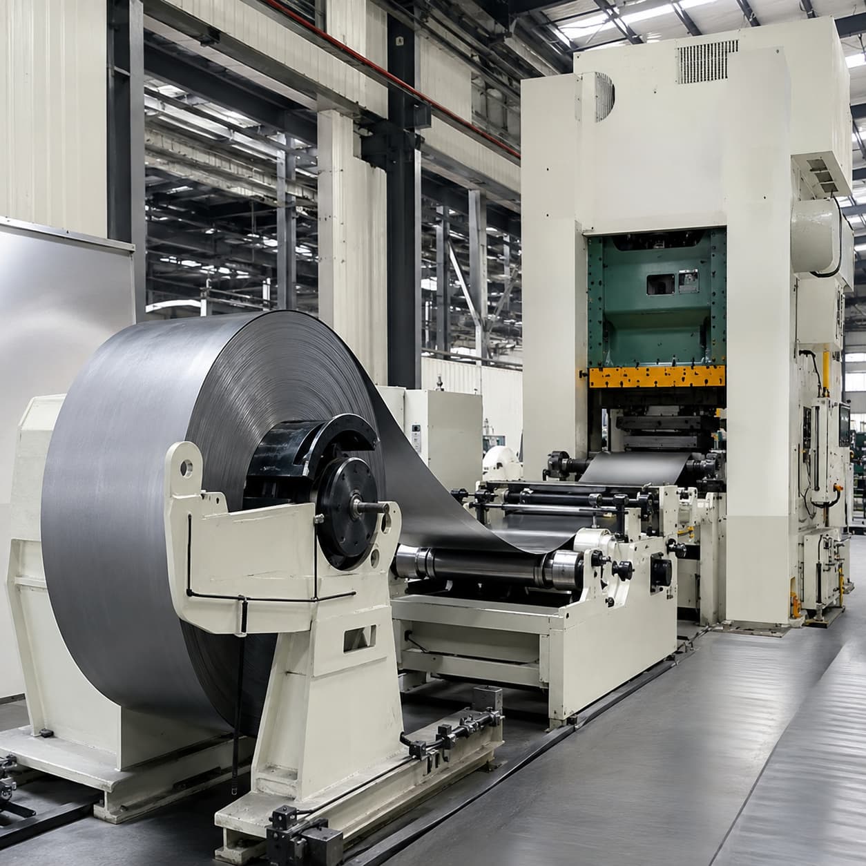 metal stamping press production