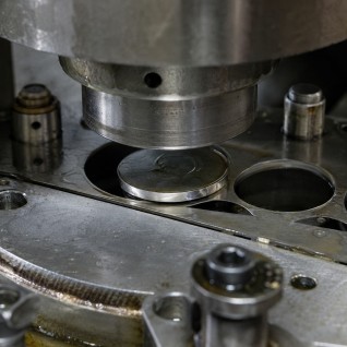 Precision metal forming process