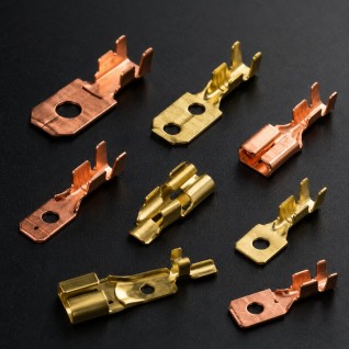 Copper connector stamping component