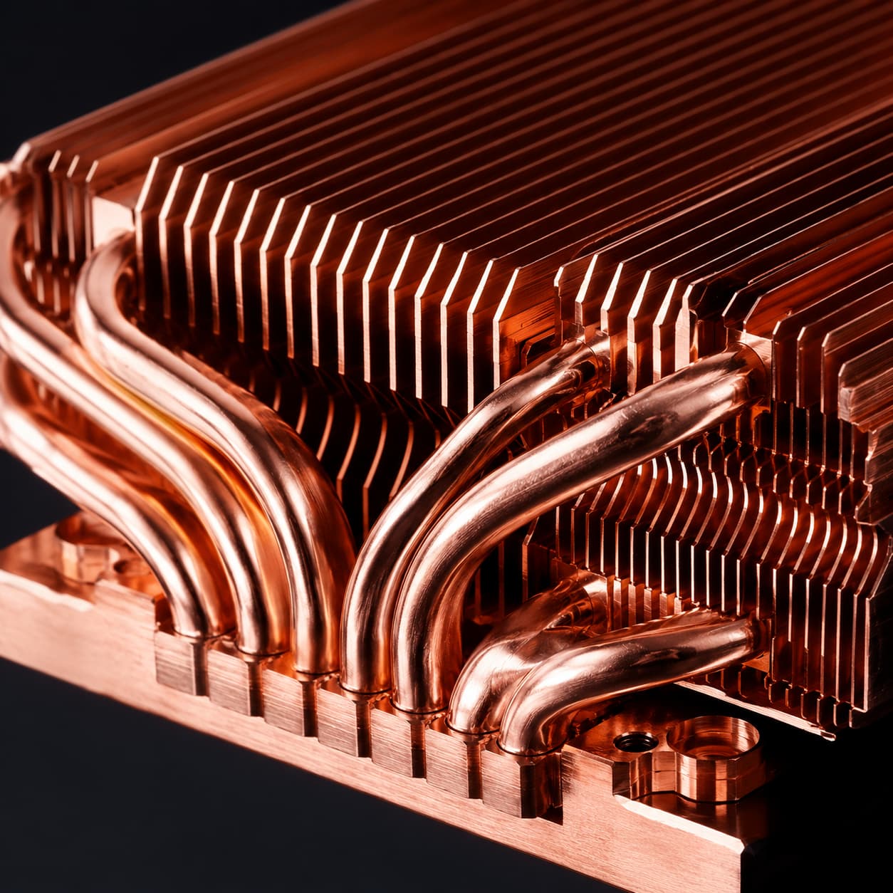 Precision CNC cooling channel machining