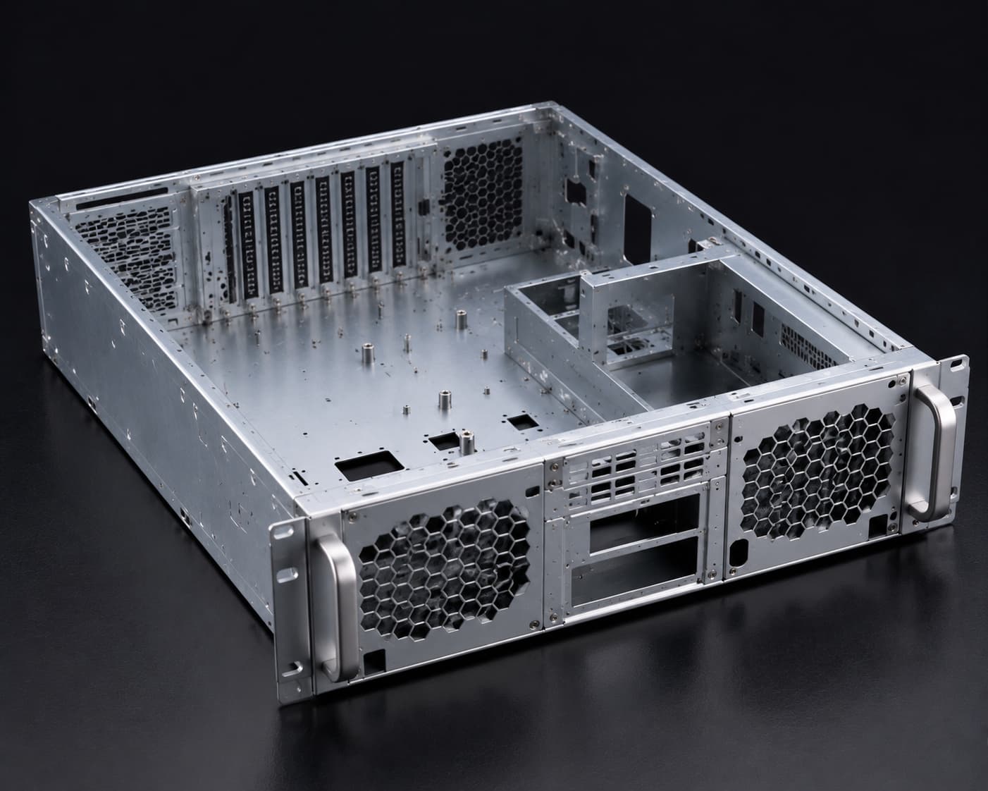 custom AI server chassis sheet metal fabrication