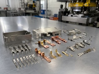Formed sheet metal stamping part