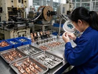 EV battery terminal stamping