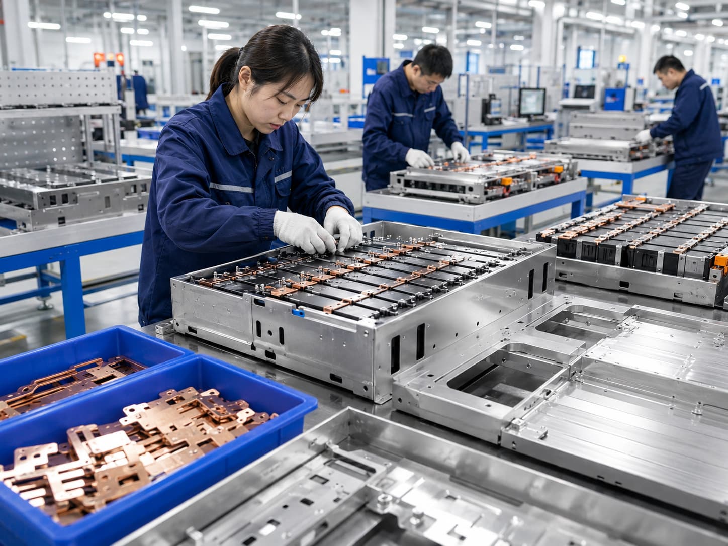 welded metal assembly