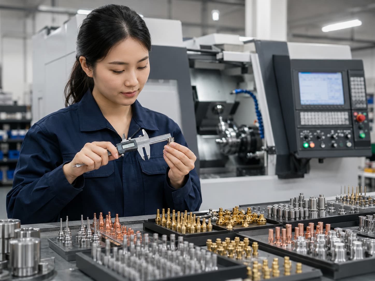 precision turned components