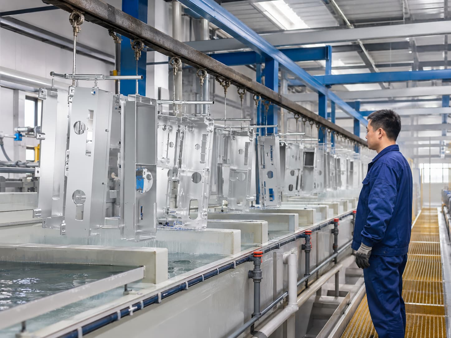 Anodizing inspection
