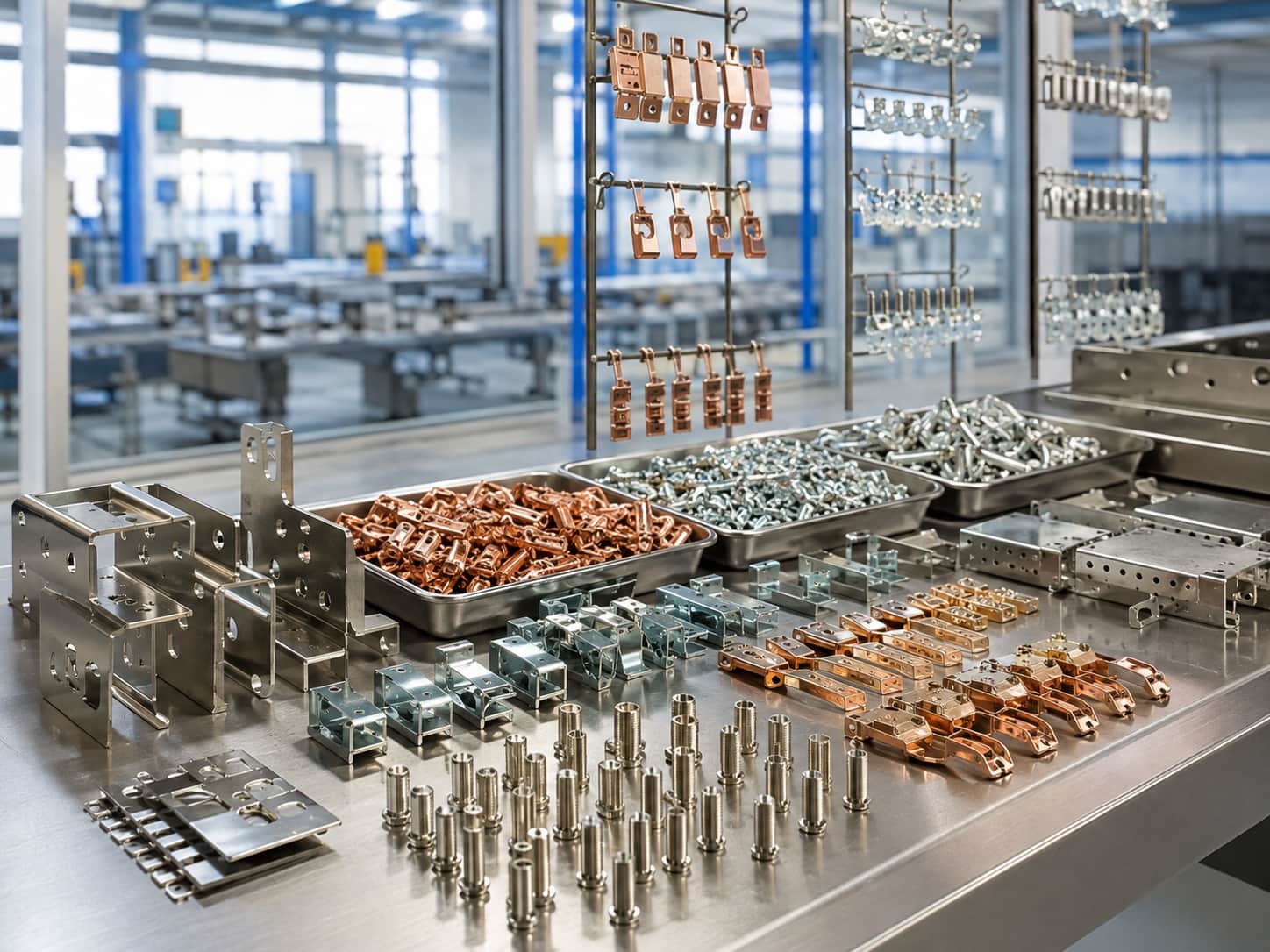 Precision plated components