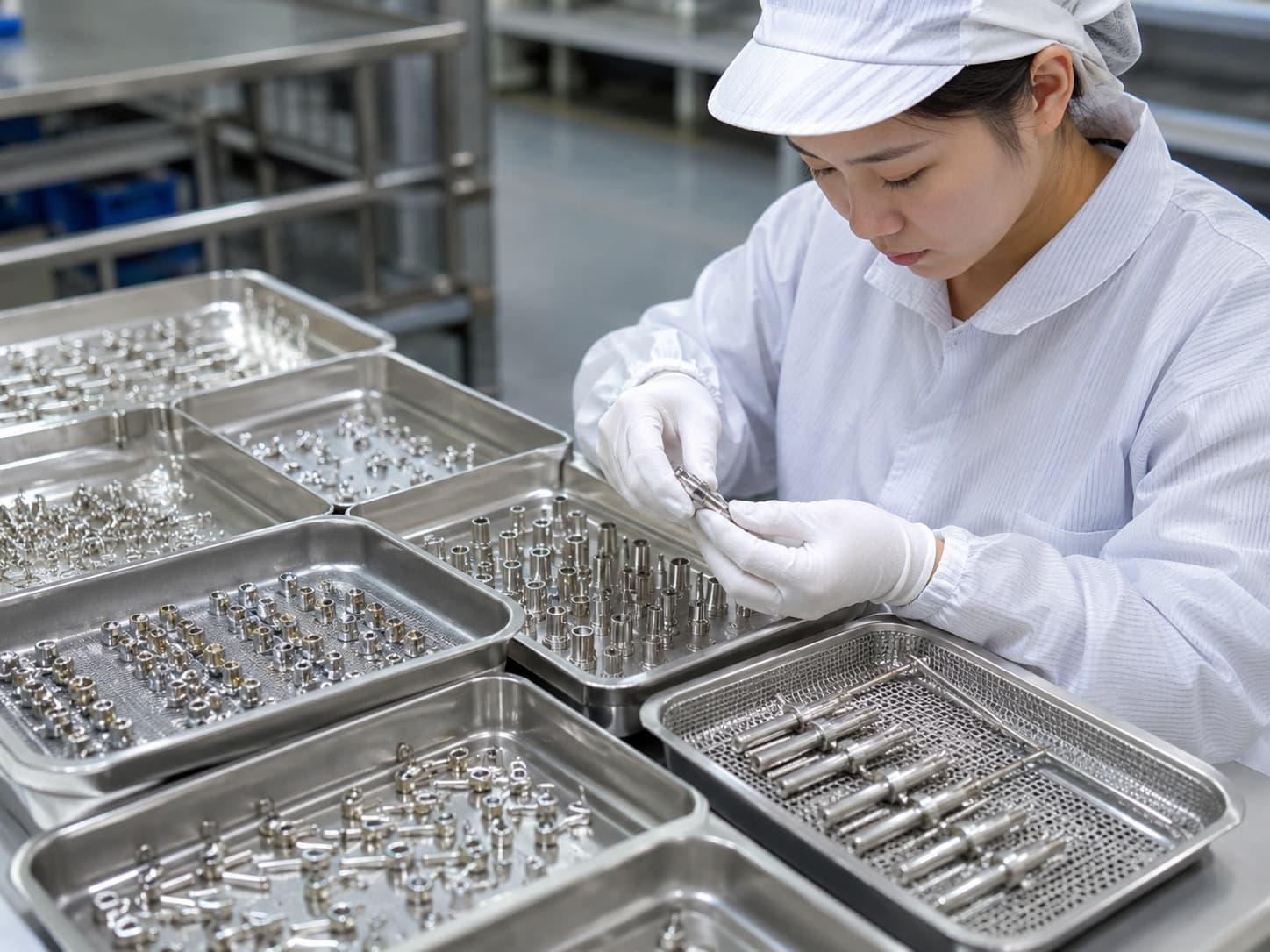 Stainless steel passivation treatment