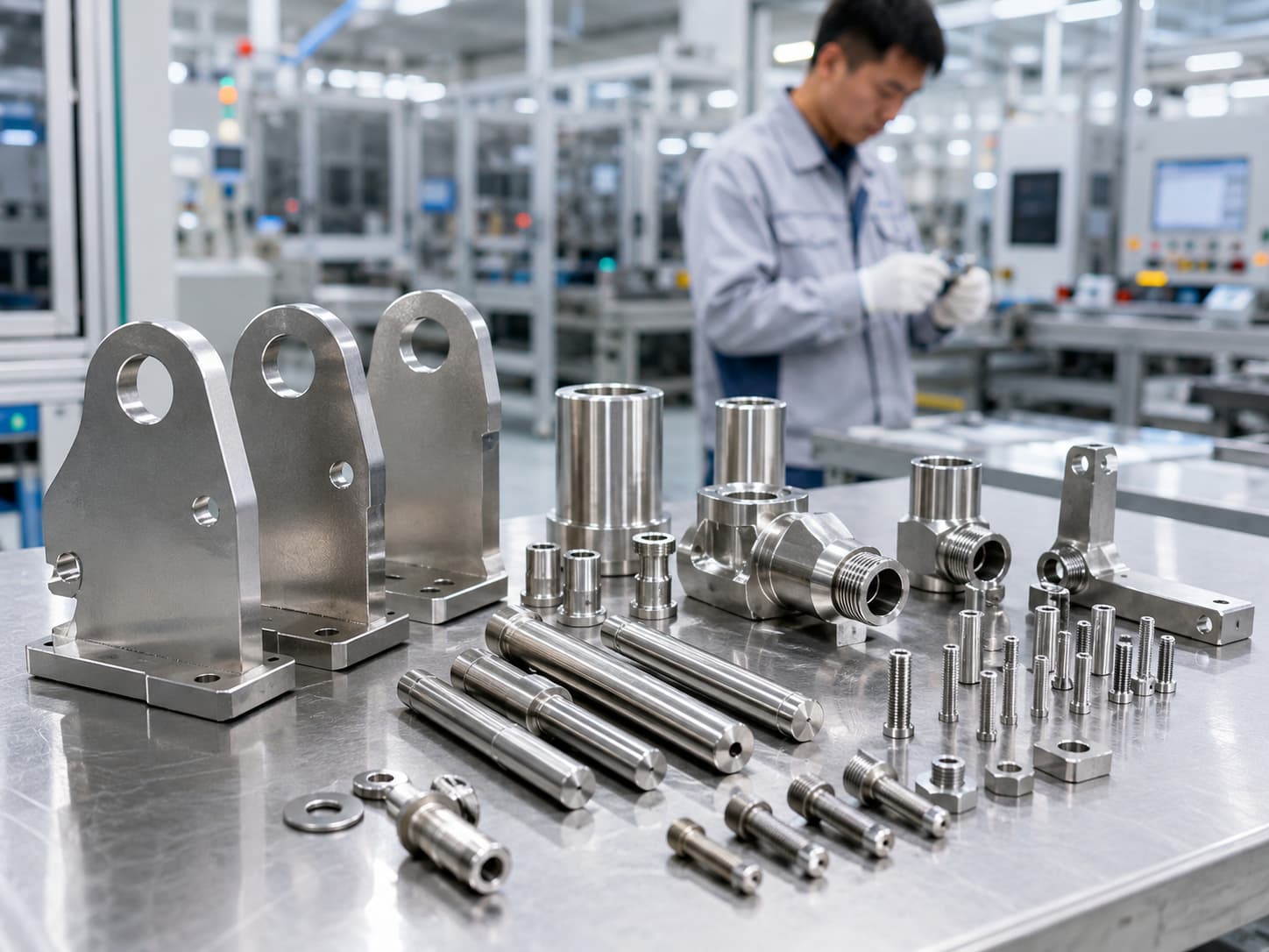 Precision stainless steel parts