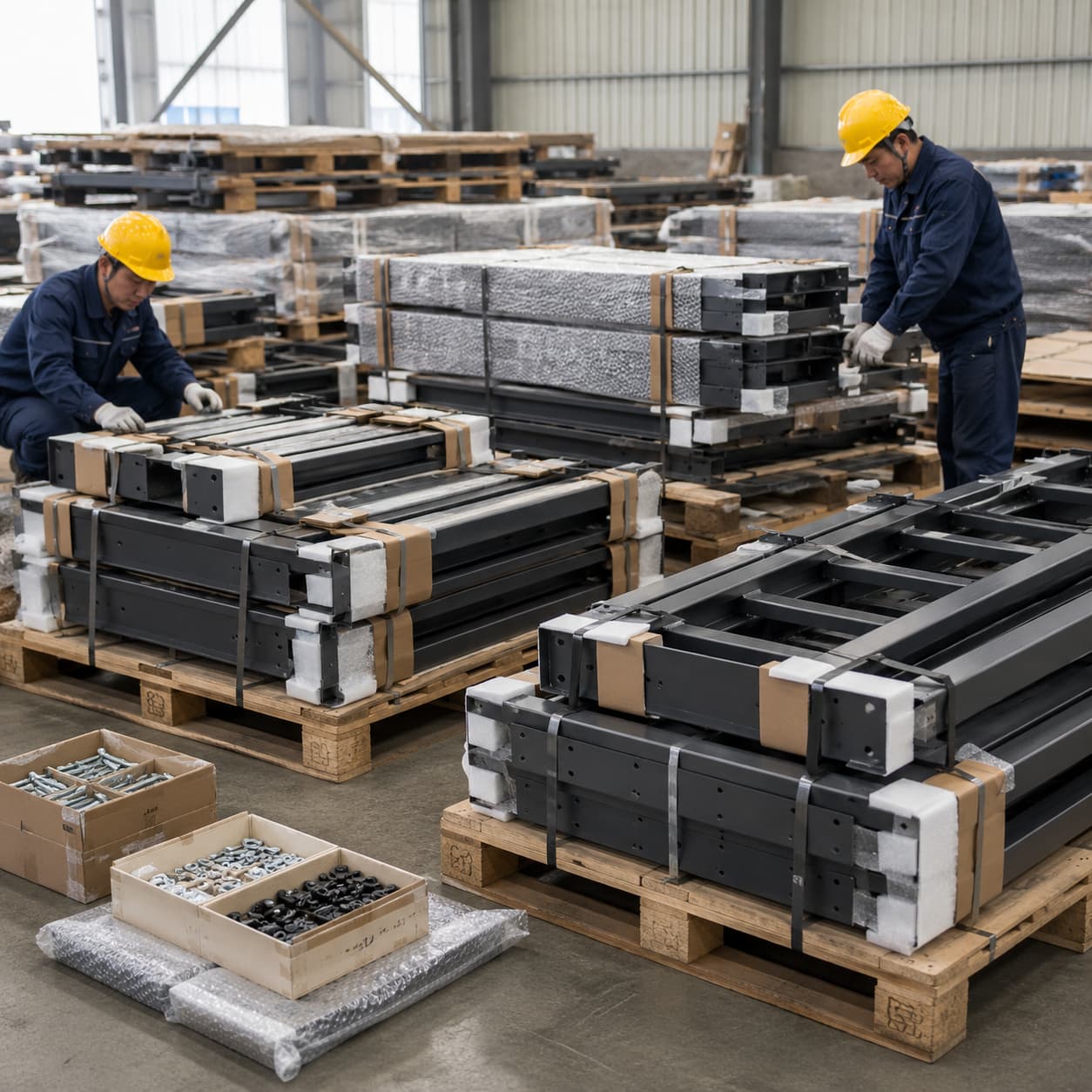 Metal fabrication structure