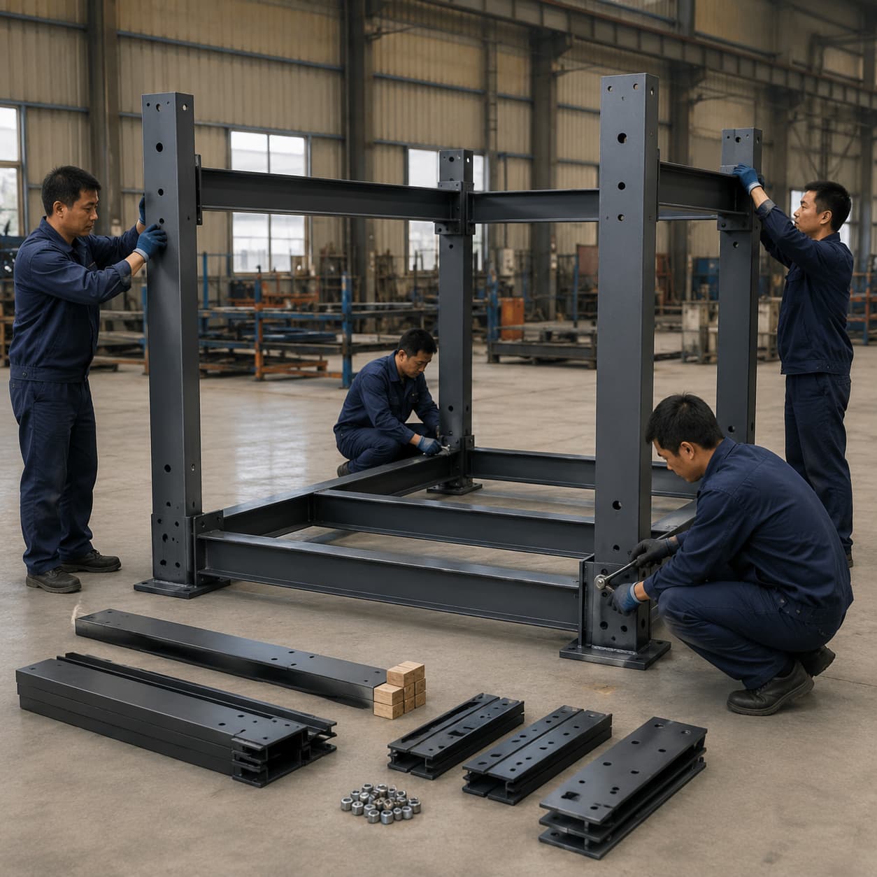 Custom fabricated metal parts