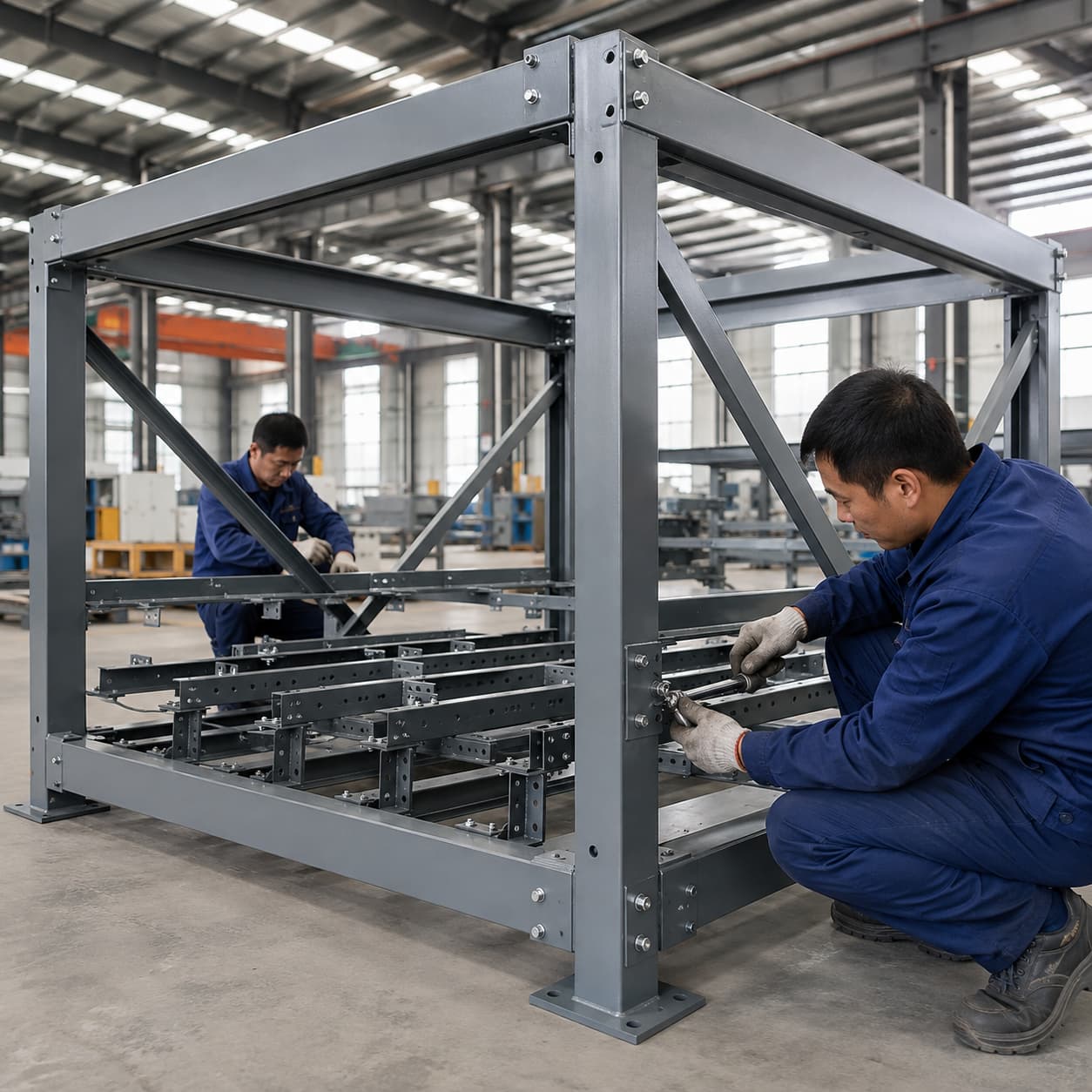 Fabricated metal components