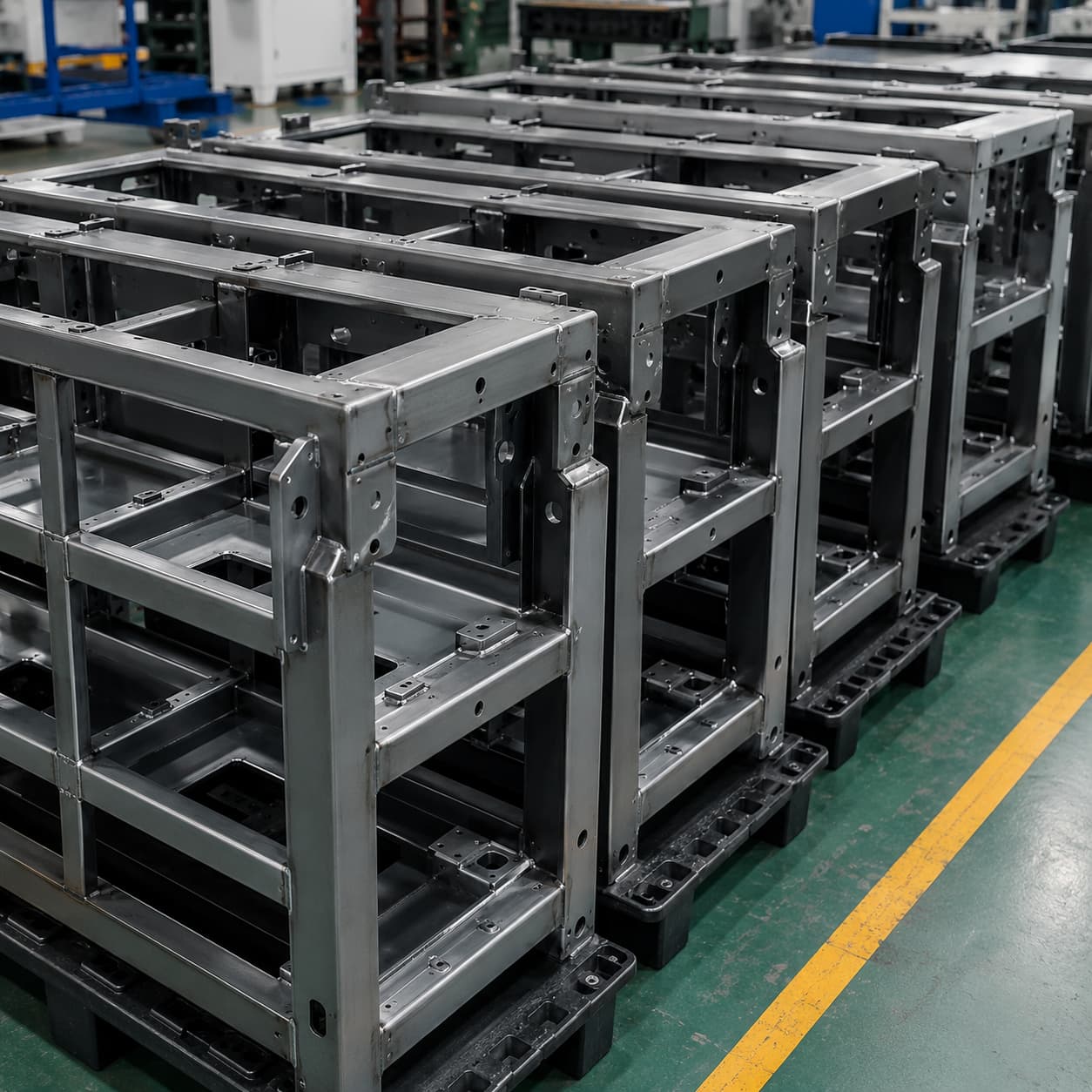 Industrial metal parts
