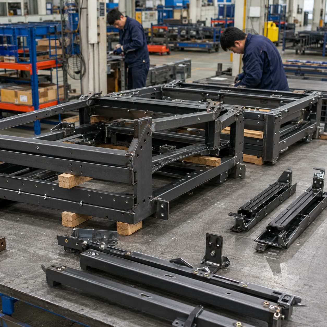 Sheet metal support brackets
