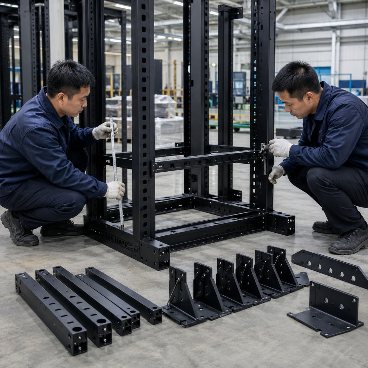 Fabricated metal brackets