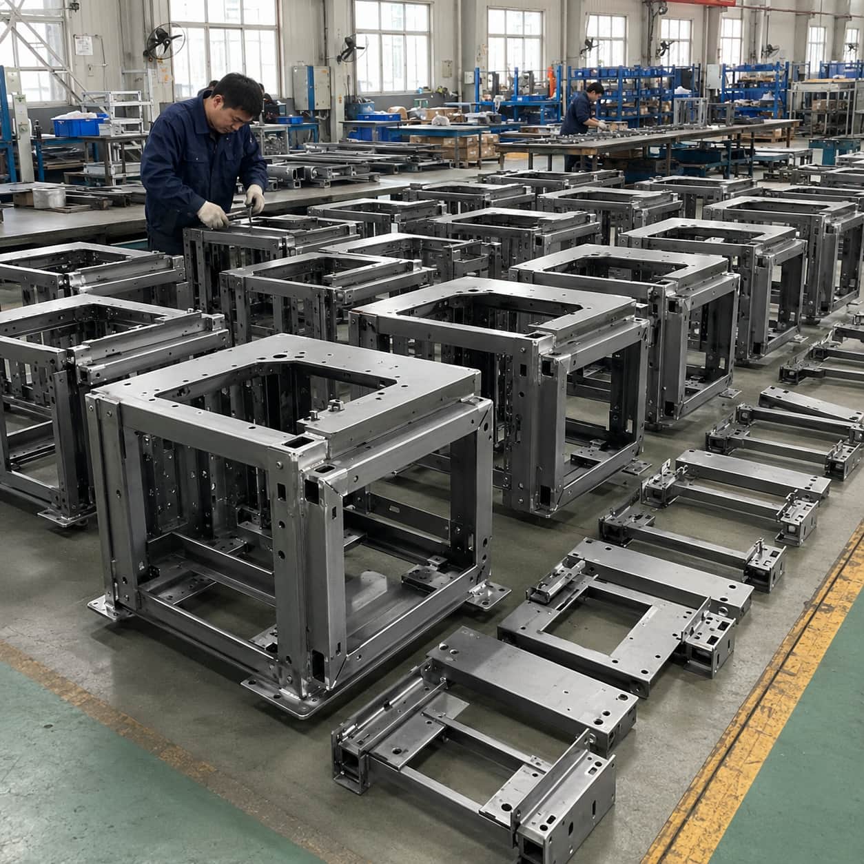 Metal mounting parts