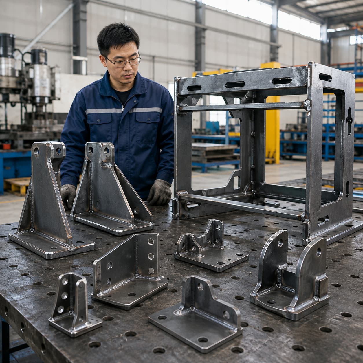 Metal tube components