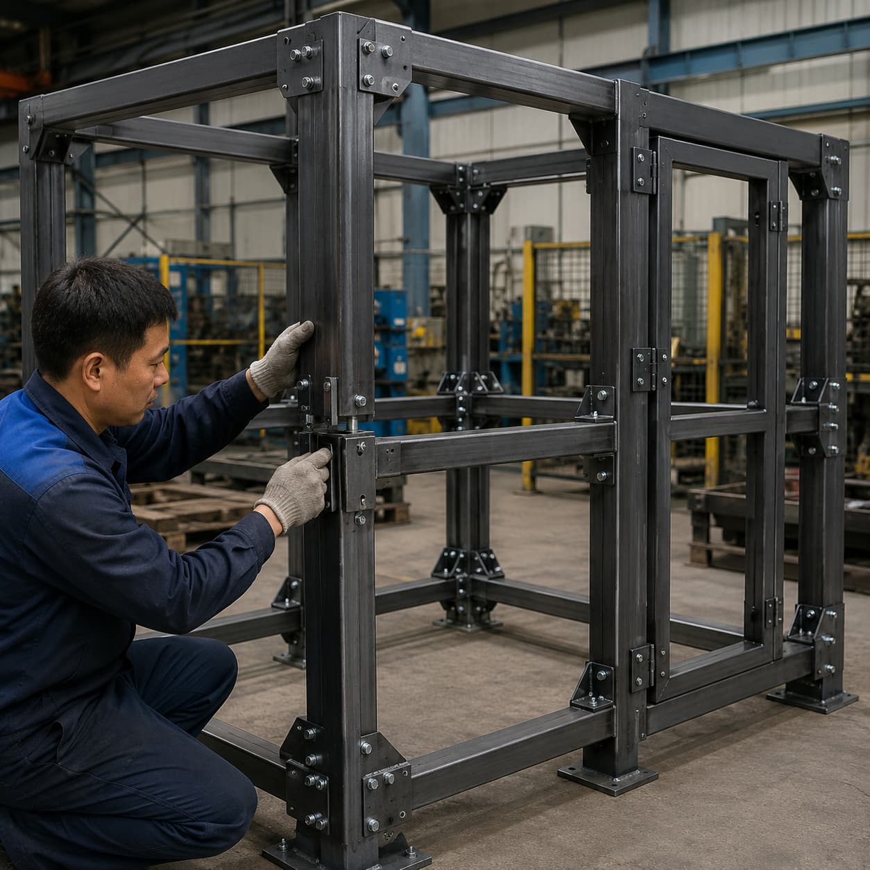 Tube frame assembly