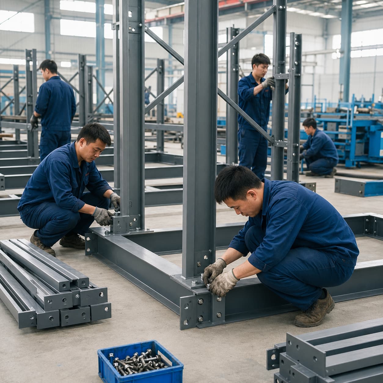 Custom welded sheet metal assembly