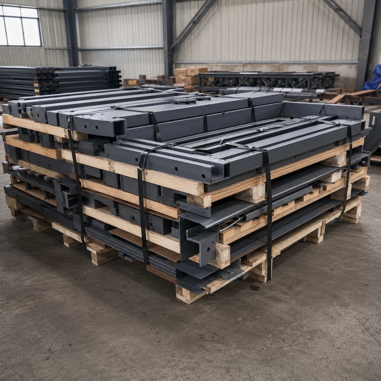 Industrial metal fabrication parts