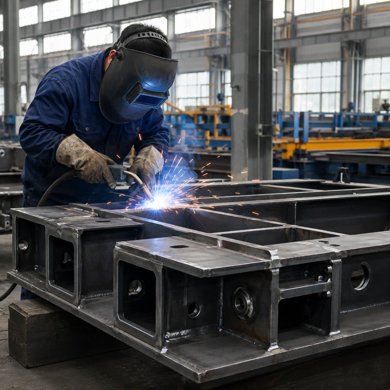 TIG welding metal fabrication