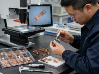 Custom electrical connector stamping