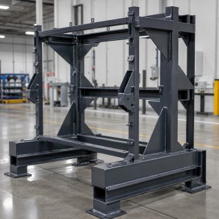 Custom sheet metal support part