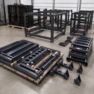 Custom industrial metal bracket