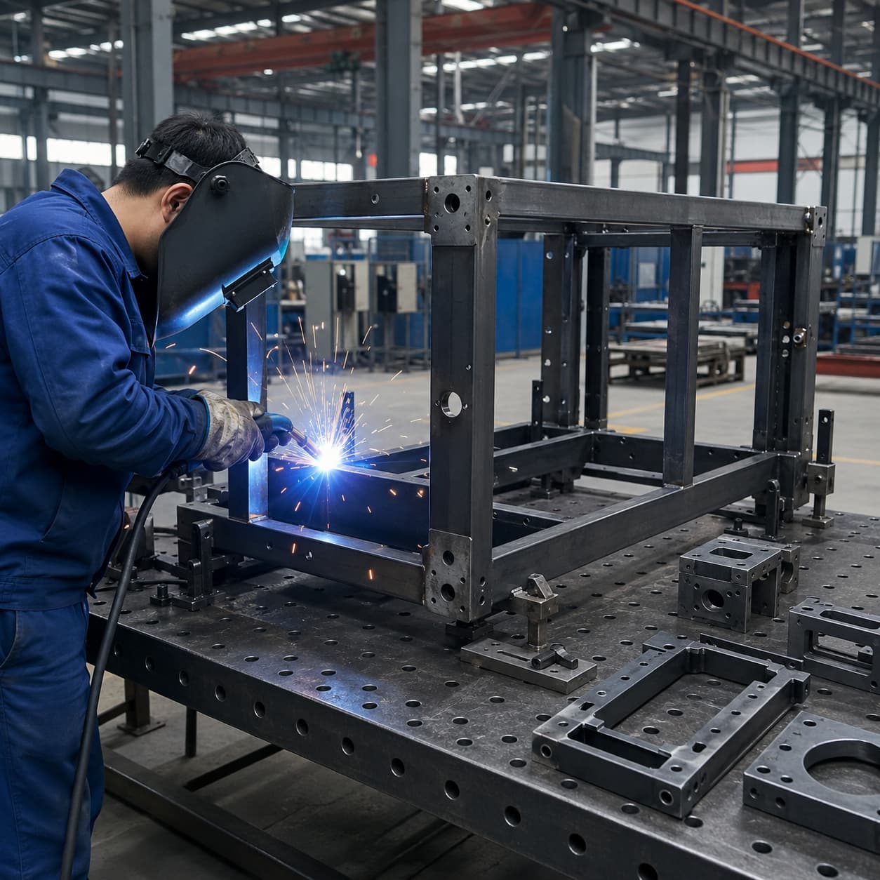 Industrial welding fabrication manufacturer